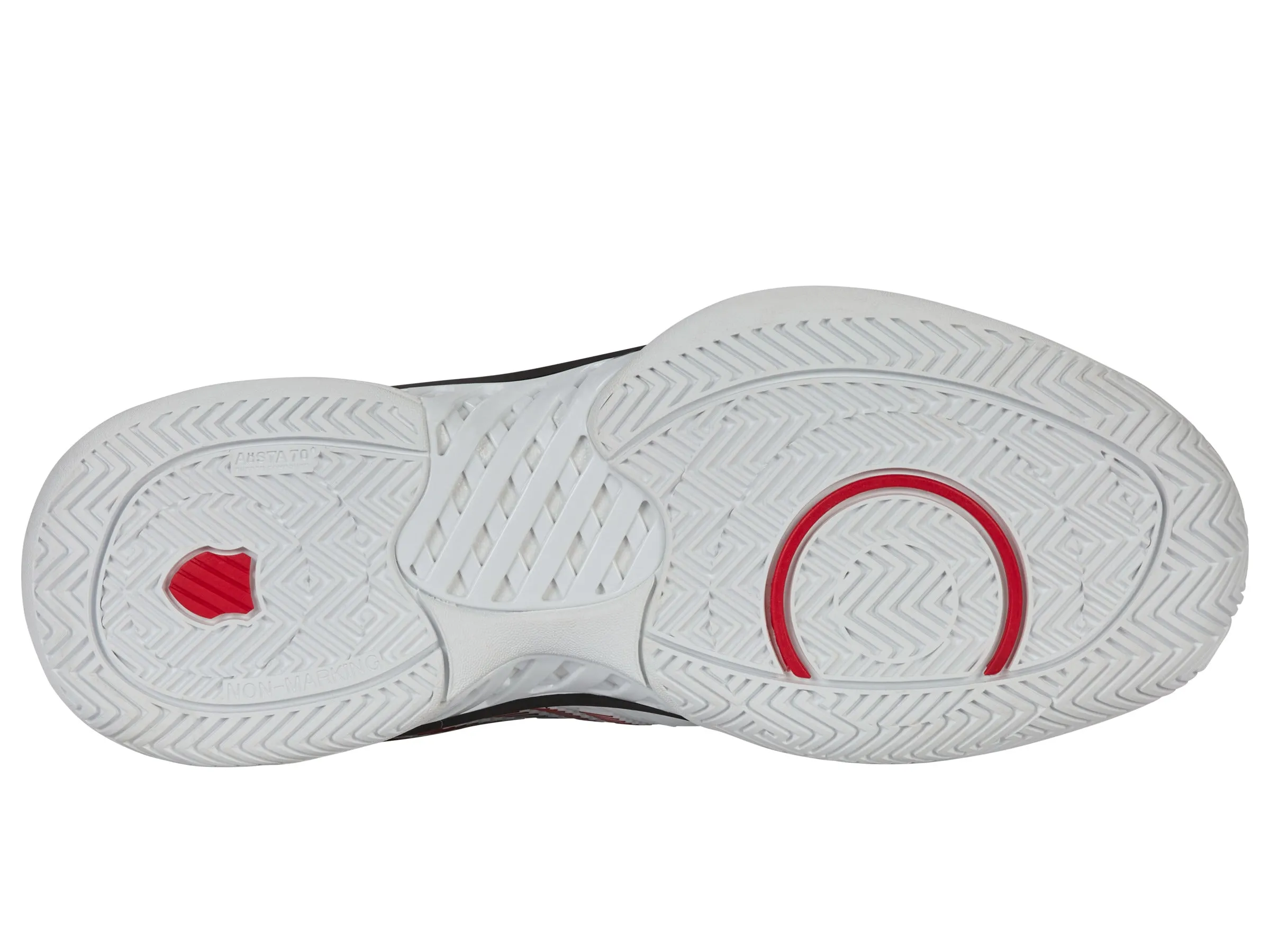 06613-140-M | HYPERCOURT EXPRESS 2 | WHITE/BLACK/MARS RED