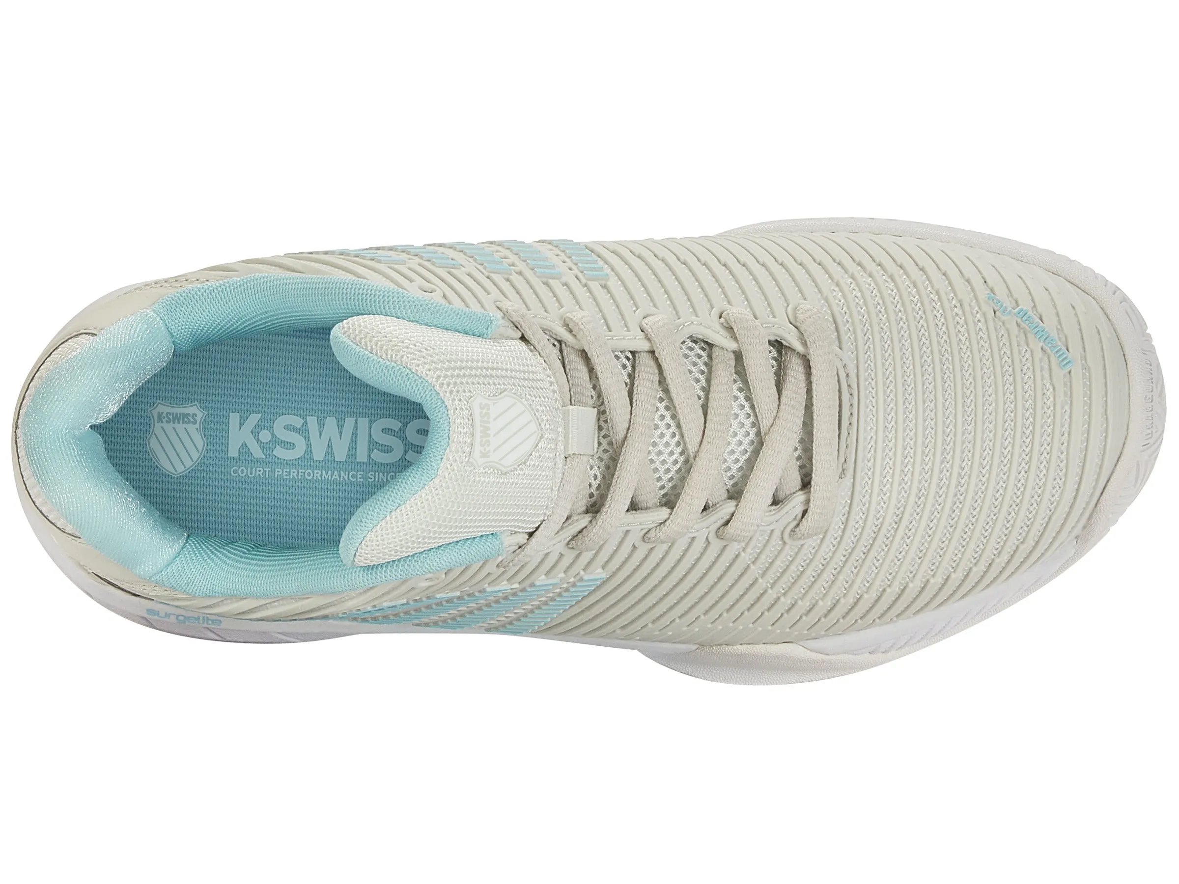 96613-089-M | HYPERCOURT EXPRESS 2 | VAPOROUS GRAY/WHITE/BLUE GLOW