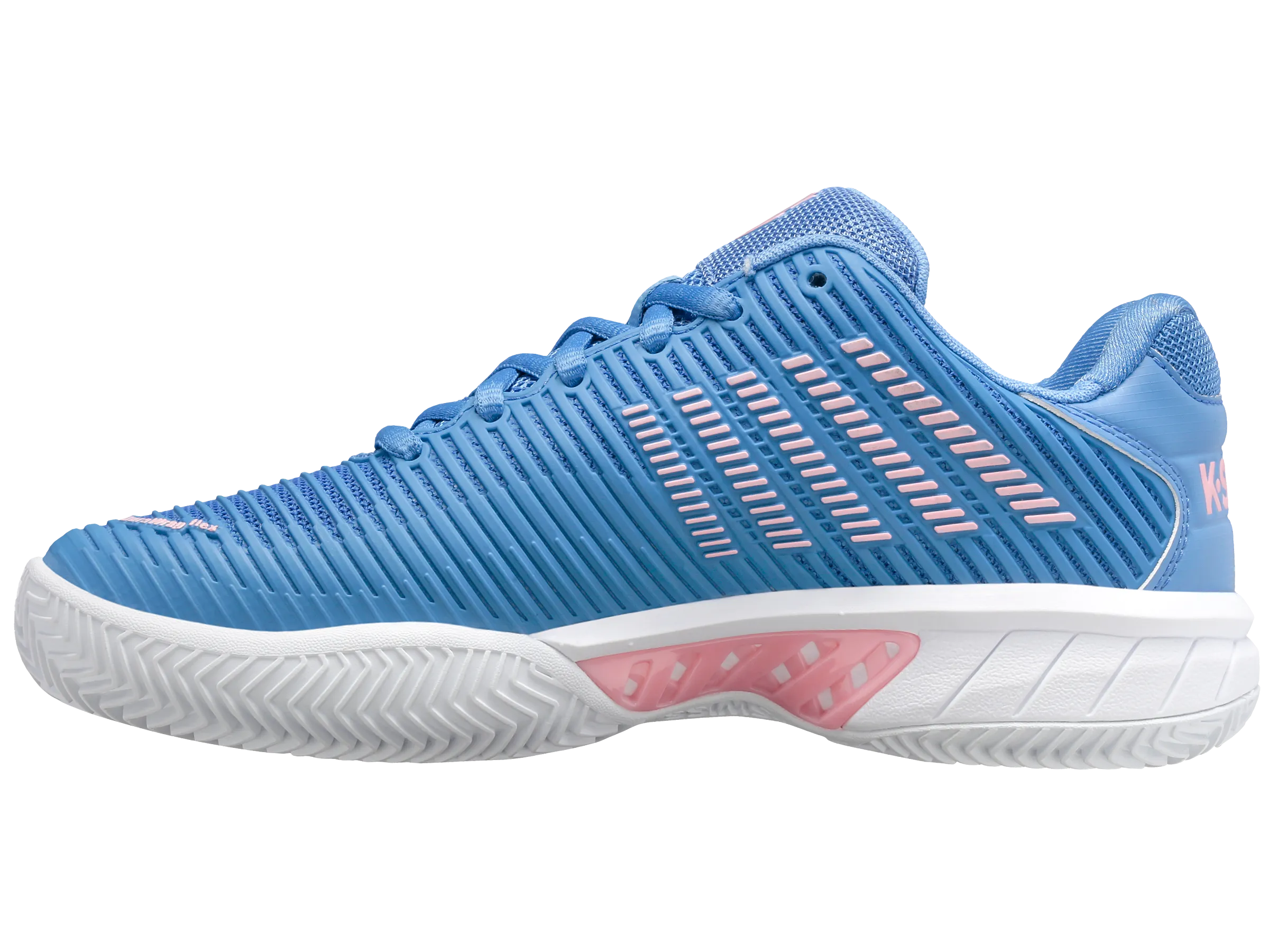 96614-454-M | HYPERCOURT EXPRESS 2 CLAY | SILVER LAKE BLUE/WHITE/ORCHID PINK