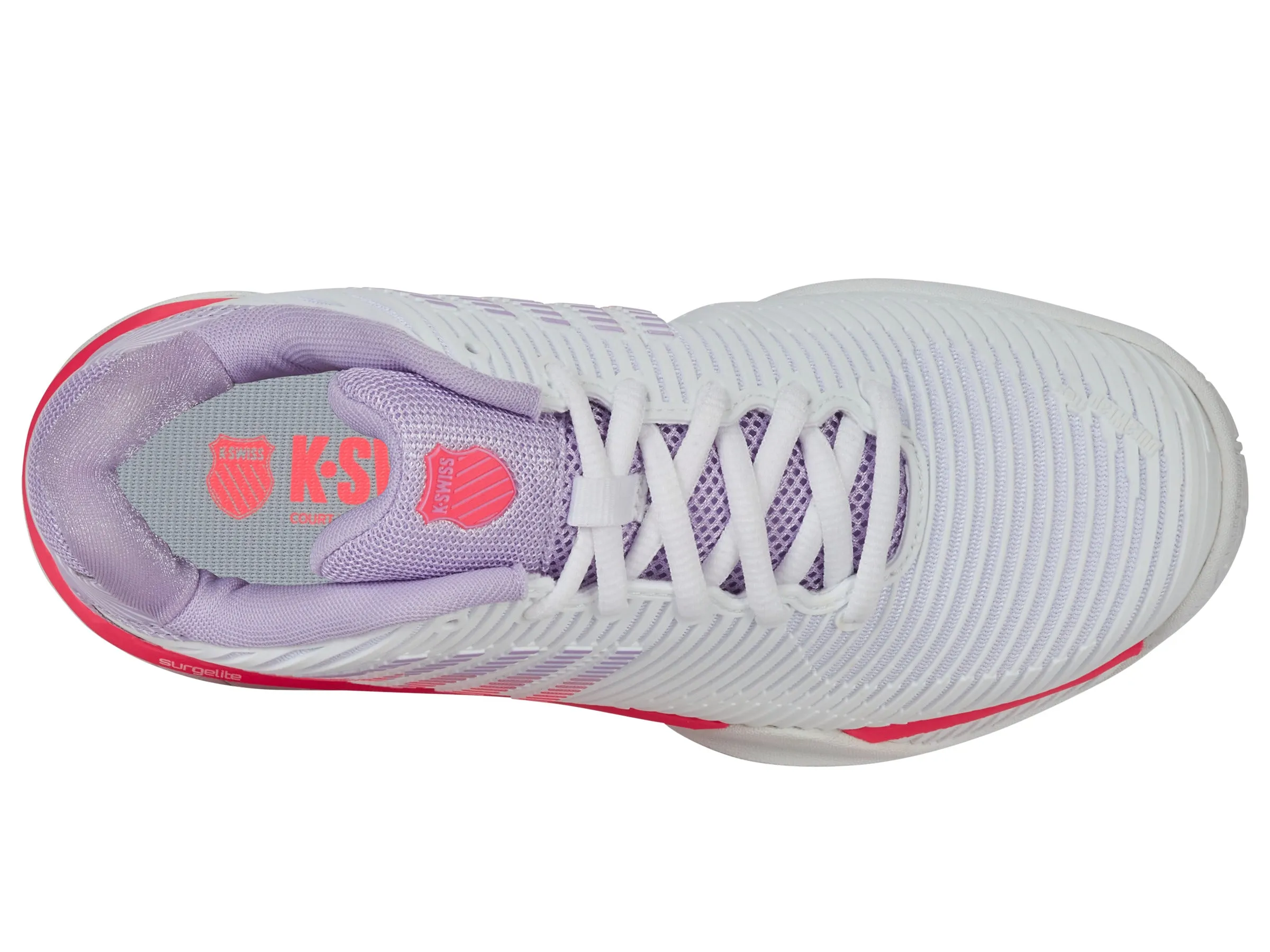 96807-182-W | HYPERCOURT EXPRESS 2-WIDE | WHITE/ORCHID PETAL/NEON BLAZE