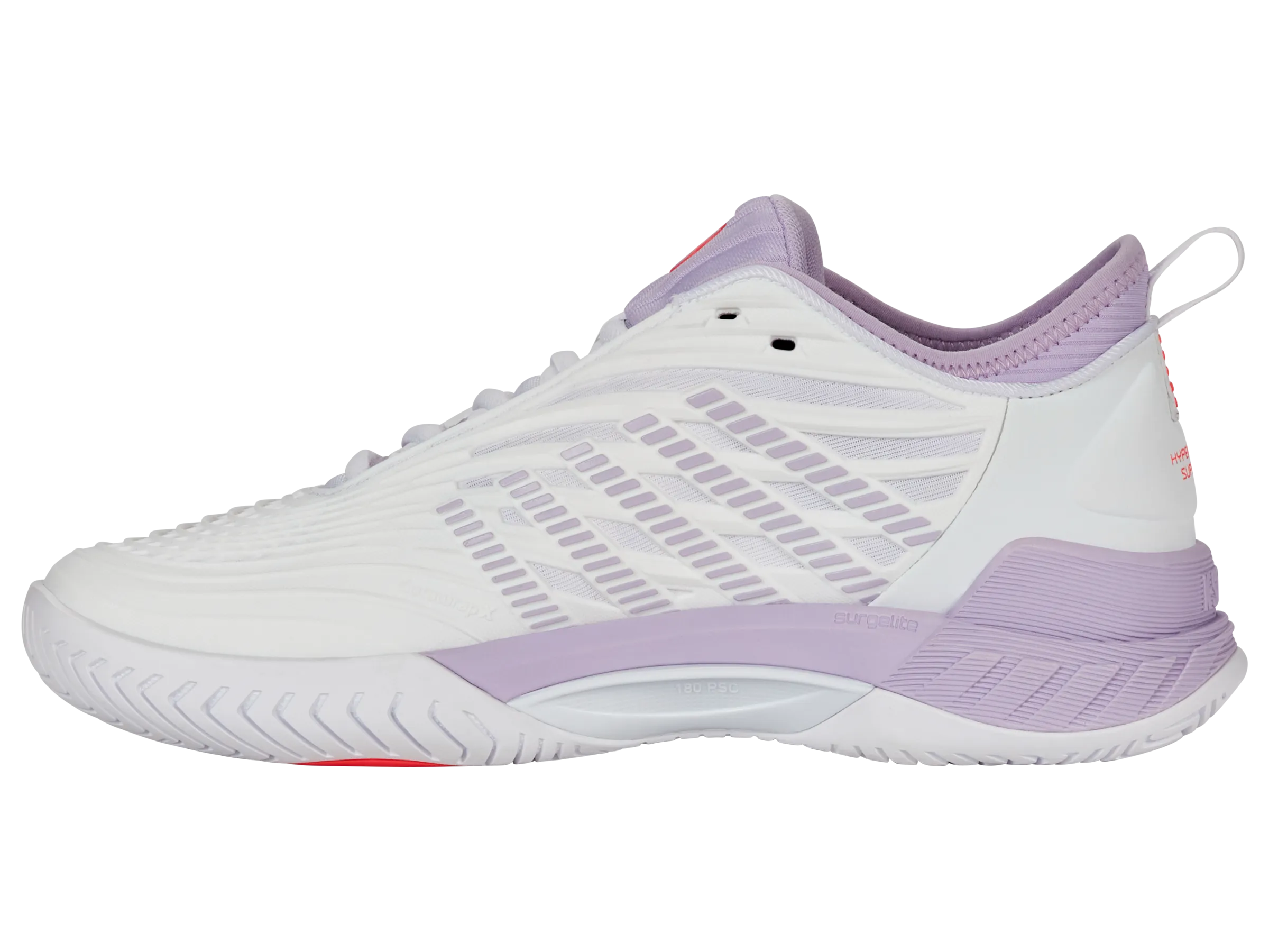 99071-182-M | HYPERCOURT SUPREME 2 | WHITE/ORCHID PETAL/NEON BLAZE