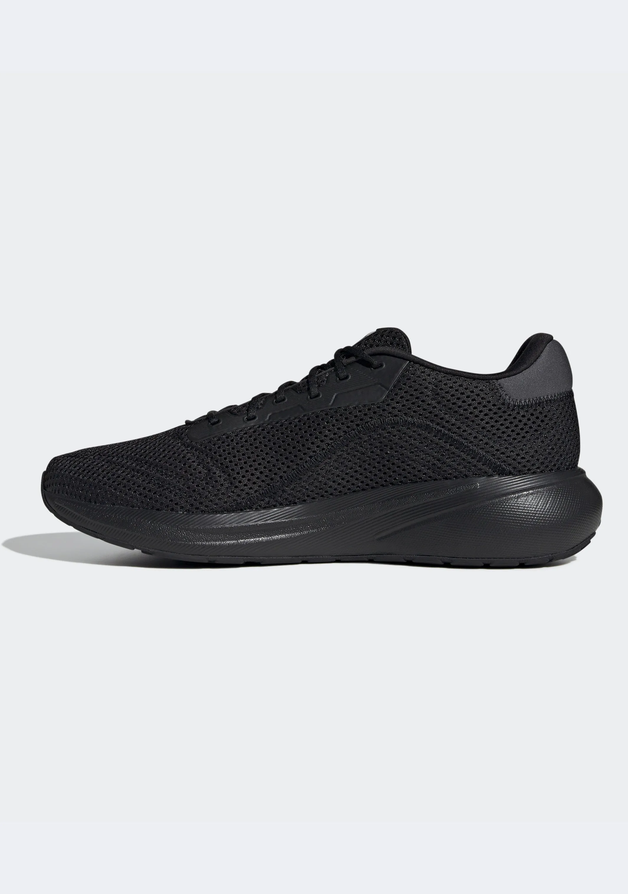 ADIDAS MEN'S RESPONSE RUN TRIPLE BLACK RUNNING SHOES
