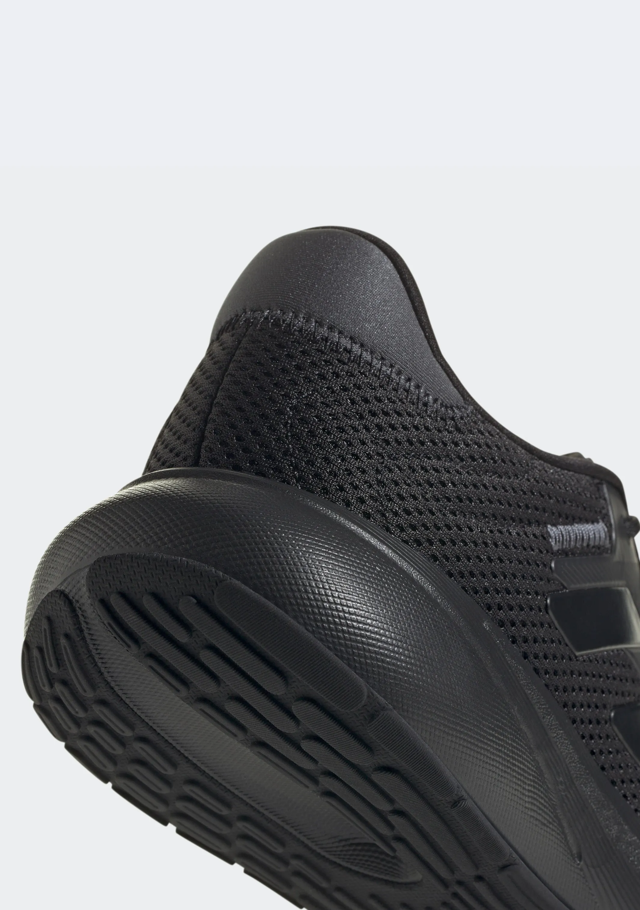 ADIDAS MEN'S RESPONSE RUN TRIPLE BLACK RUNNING SHOES