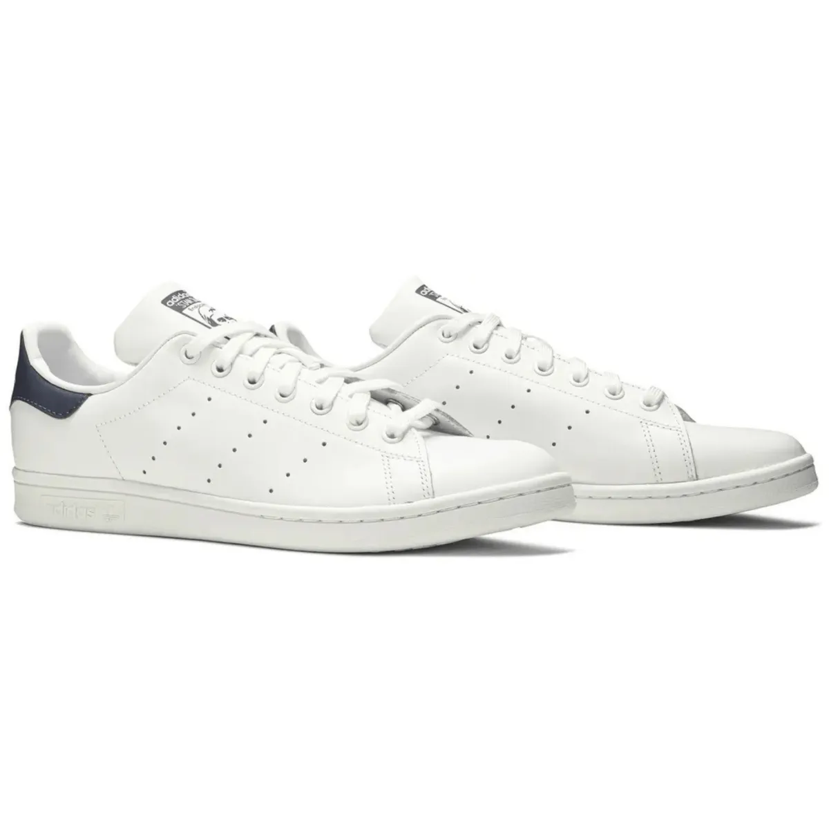 Adidas Men's Stan Smith Core White/Dark Blue