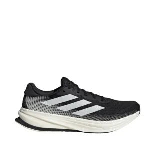 Adidas Men's Supernova Rise 2 Running Shoes in Core Black/Zero Met/Core Black SS25