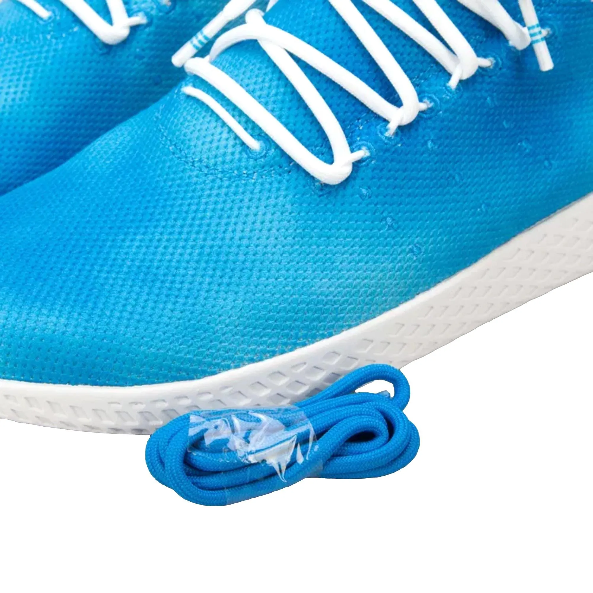Adidas Pharrell Williams Tennis Hu Bright Blue/Footwear White-Footwear White  DA9618 Men's