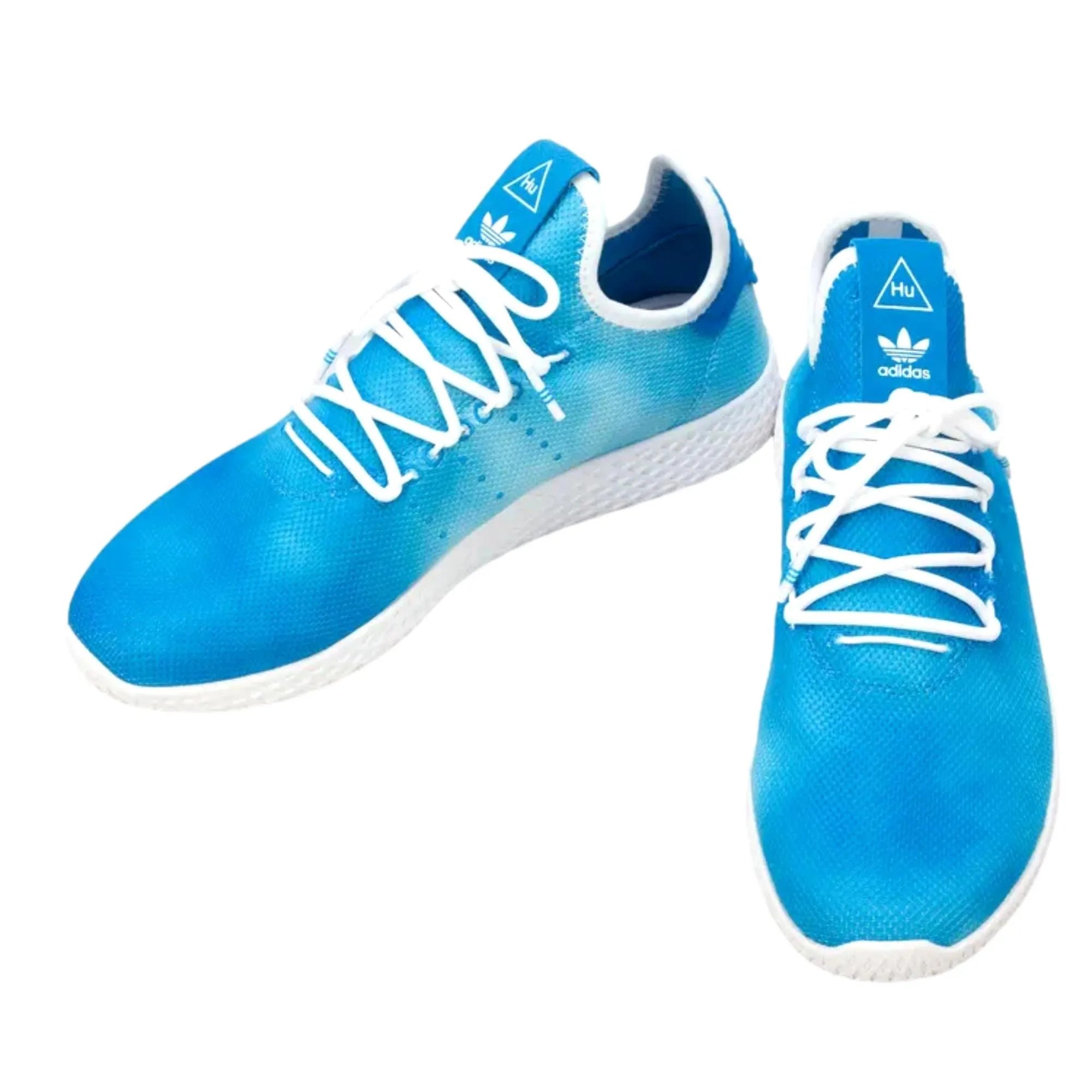 Adidas Pharrell Williams Tennis Hu Bright Blue/Footwear White-Footwear White  DA9618 Men's