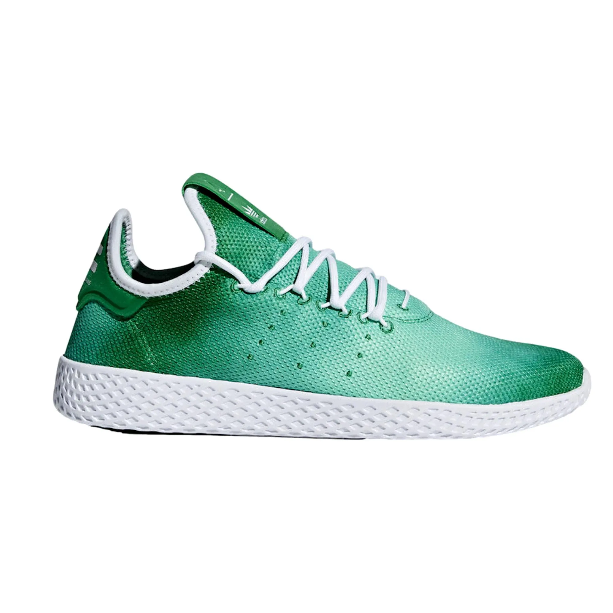 Adidas Pharrell Williams Tennis Hu Bright Green/Footwear White-Footwear White  DA9619 Men's