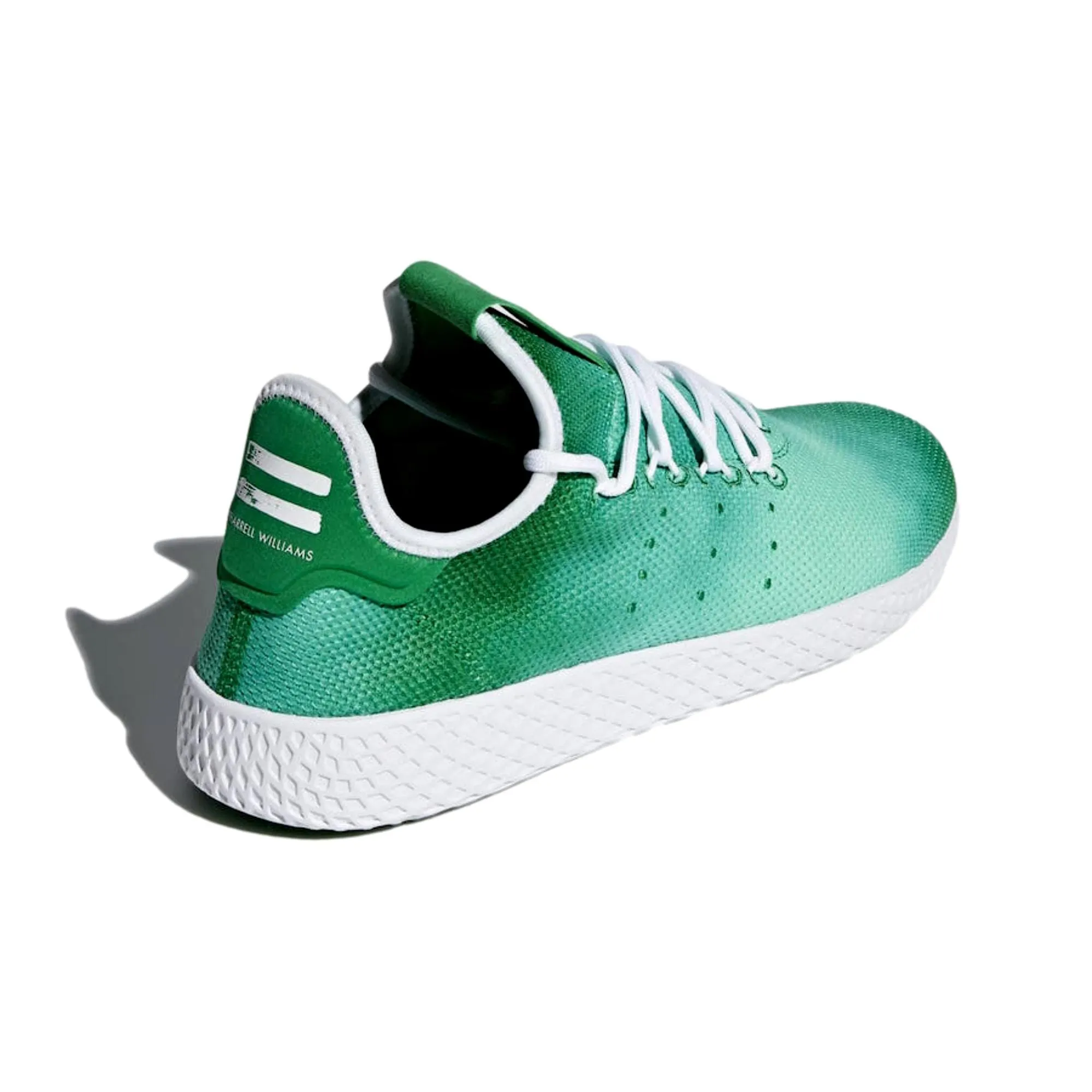 Adidas Pharrell Williams Tennis Hu Bright Green/Footwear White-Footwear White  DA9619 Men's