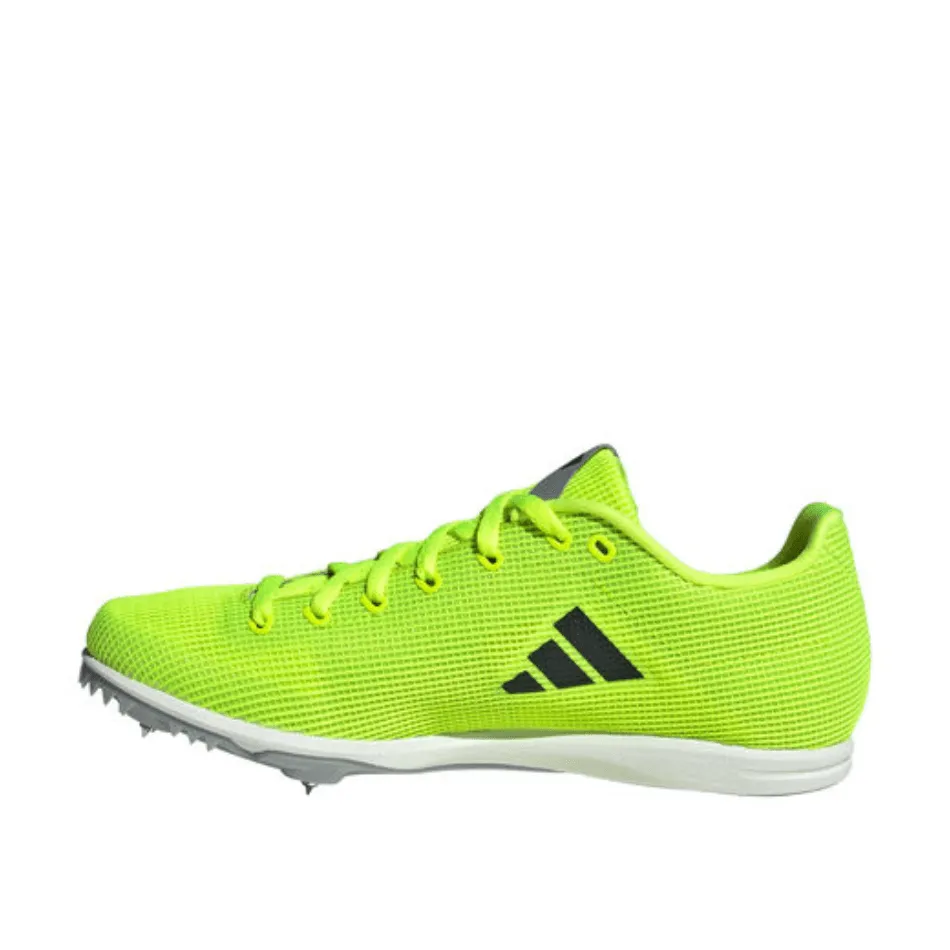 Adidas Unisex All Round Star J Running Shoes in Lucid Lemon/Core Black/Halo Silver SS25