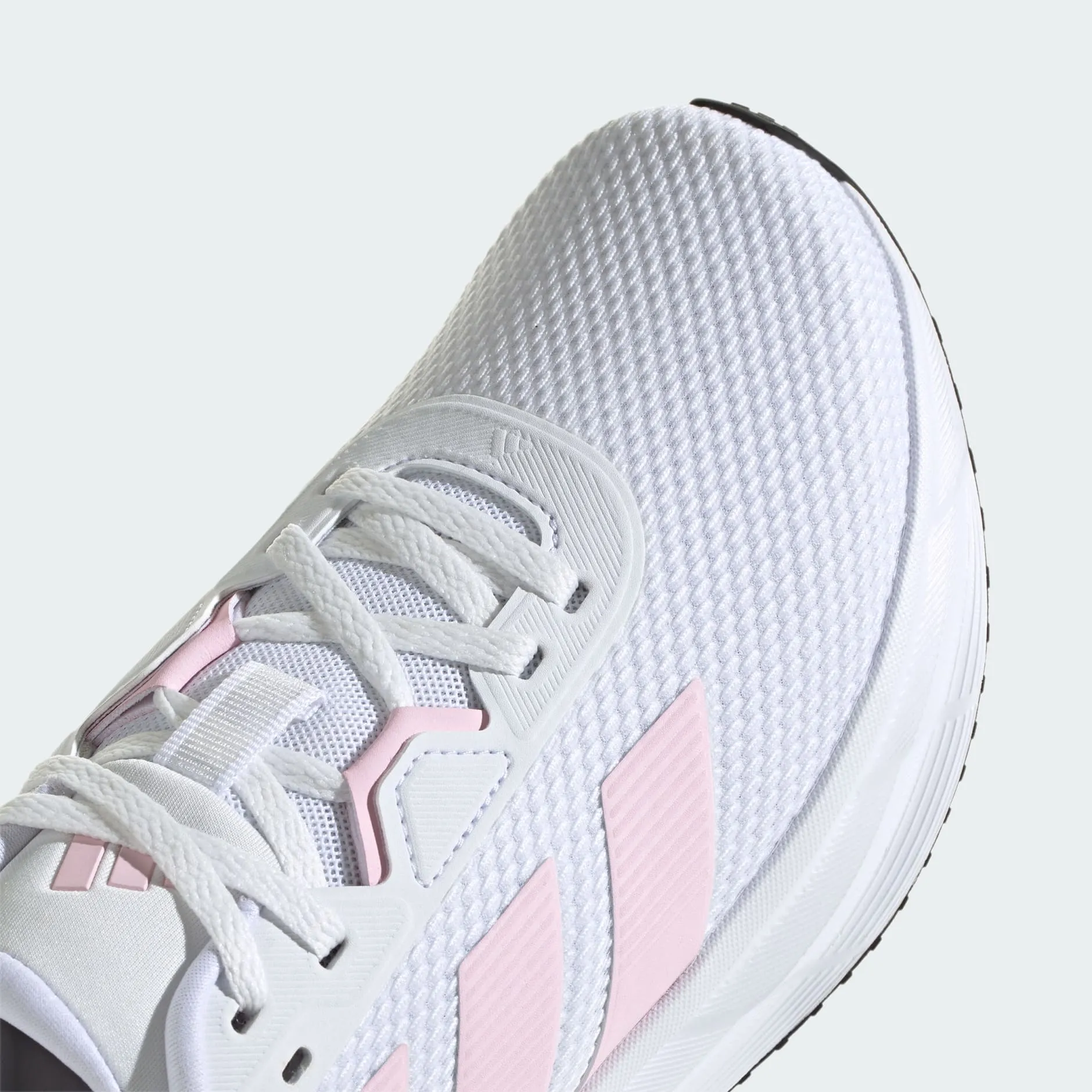 ADIDAS WOMEN'S GALAXY 7 WHITE/PINK RUNNING SHOES