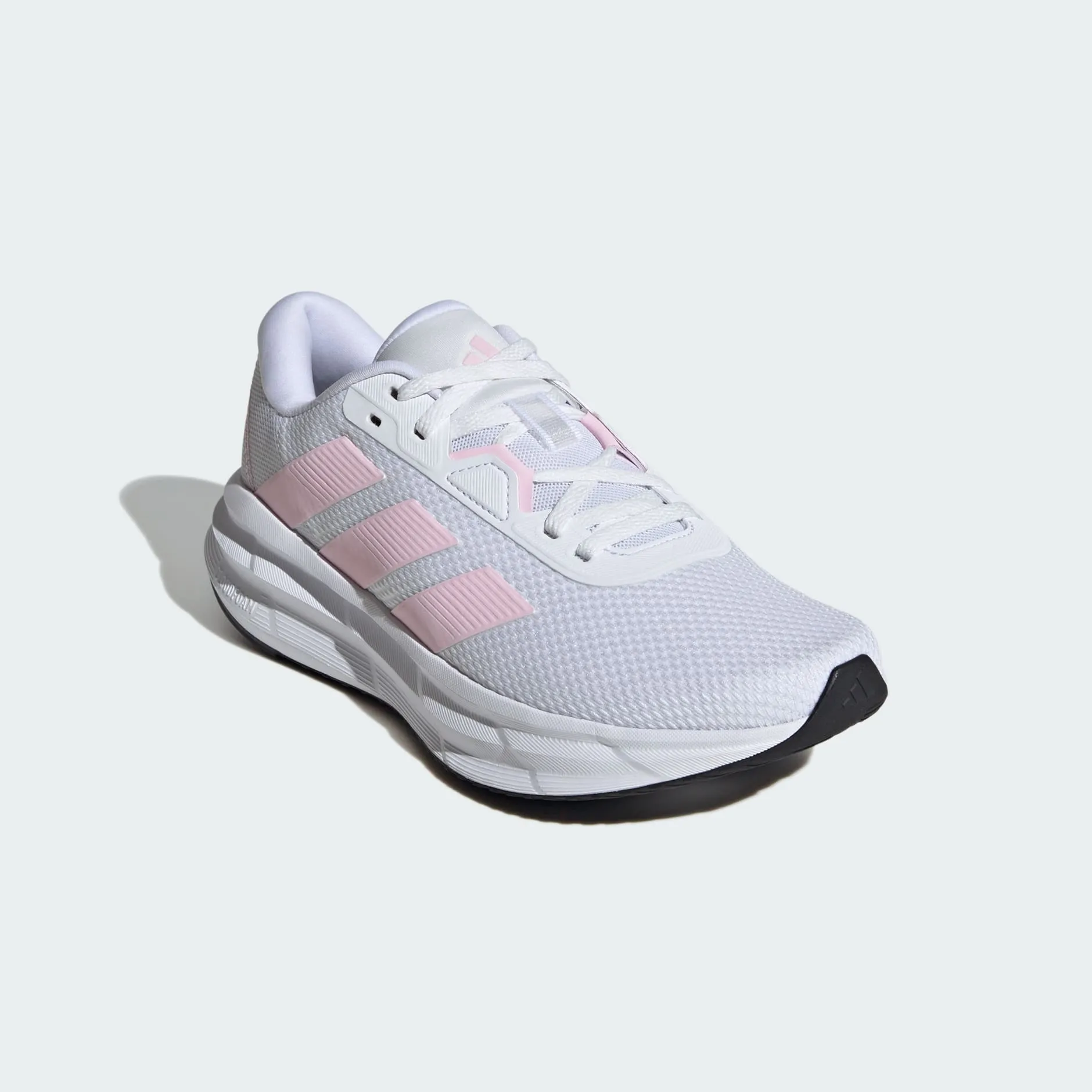 ADIDAS WOMEN'S GALAXY 7 WHITE/PINK RUNNING SHOES