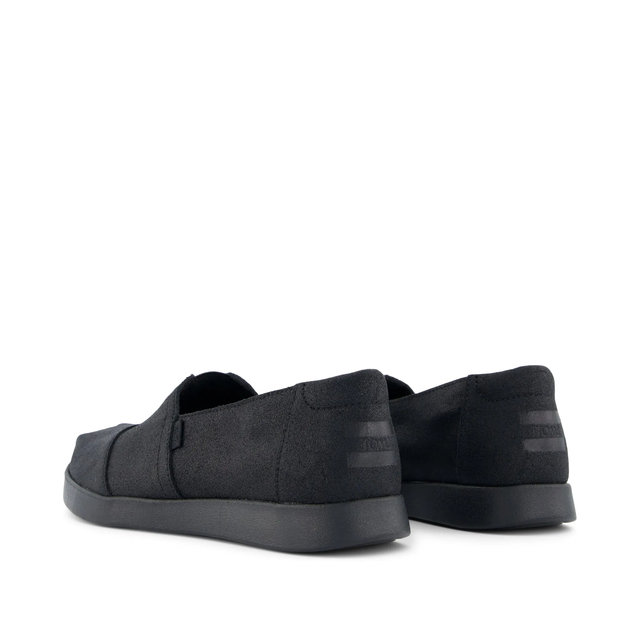 Alpargata Plus Black Metallic Suede