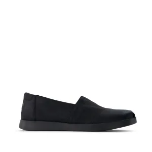 Alpargata Plus Black Metallic Suede