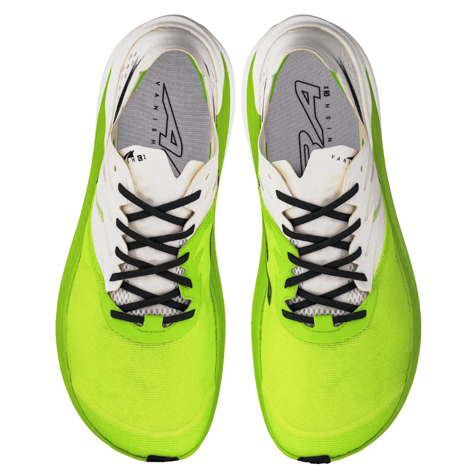 Altra Men's Vanish Carbon 2 Running Shoes in White/Lime SS25