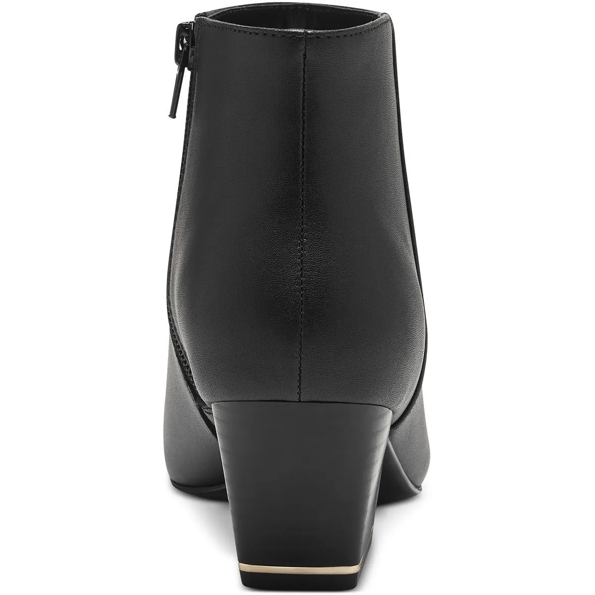 Armena  Womens Faux Leather Pointed Toe Booties