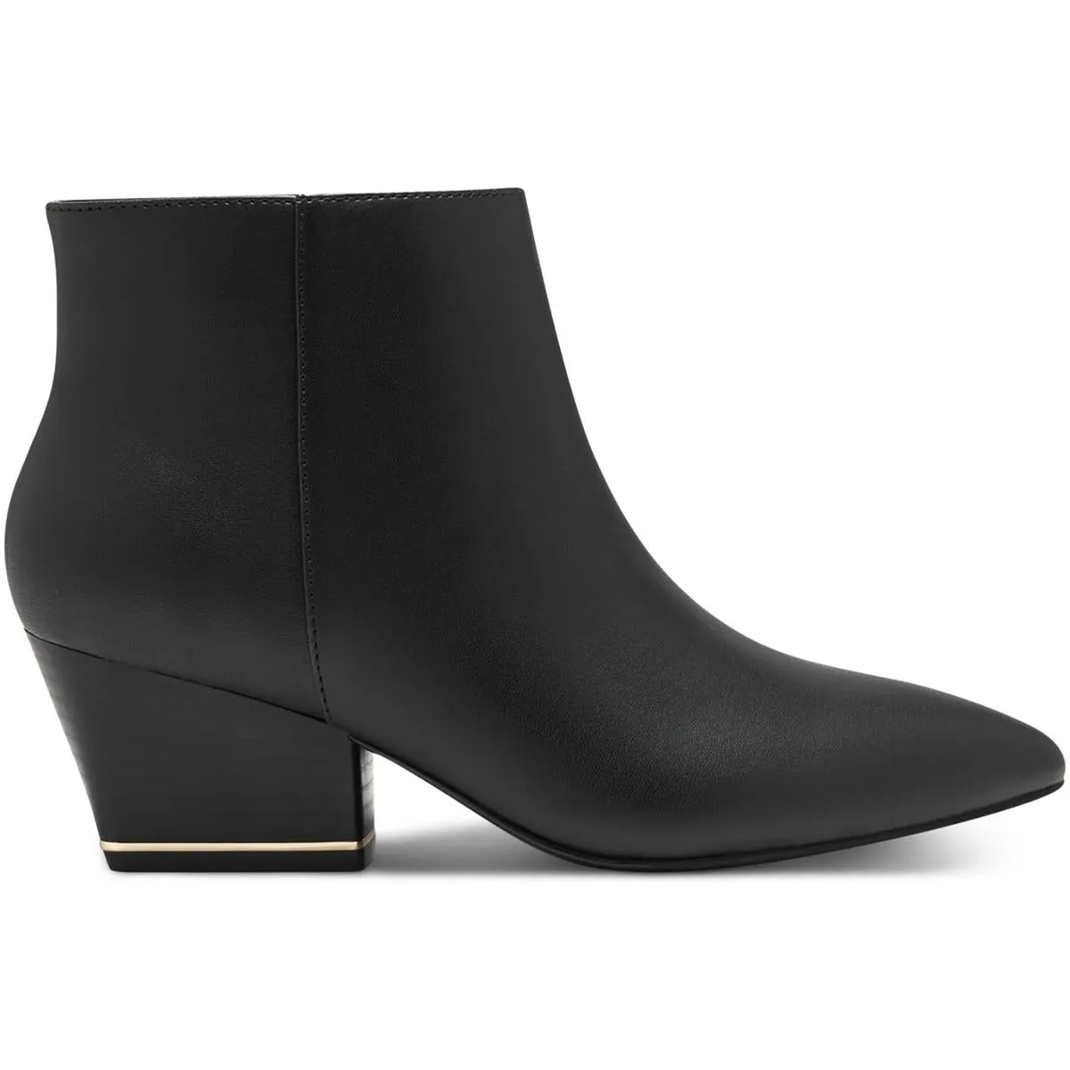 Armena  Womens Faux Leather Pointed Toe Booties
