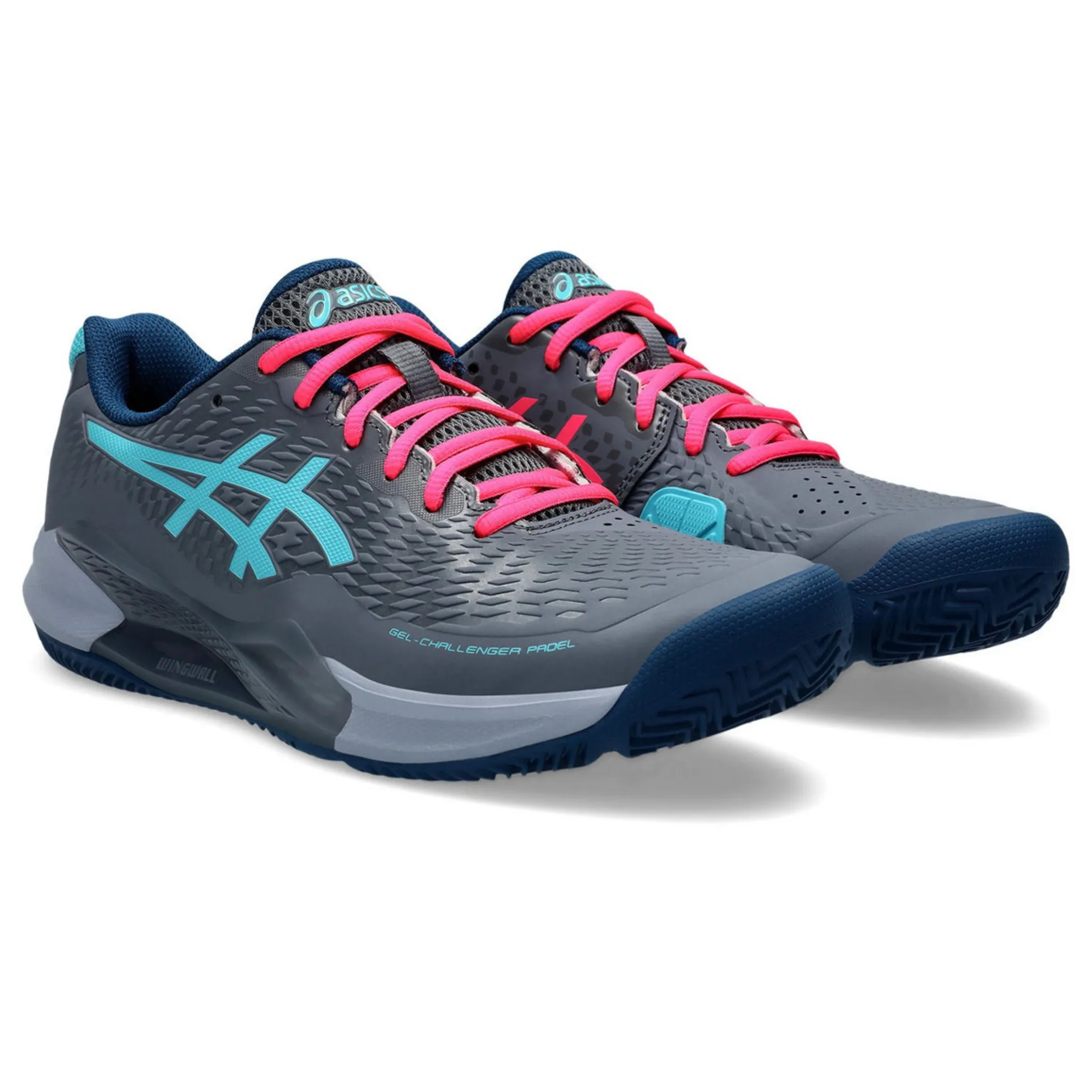 Asics Gel Challenger 14 Padel Shoes – Metropolis/Energy Aqua