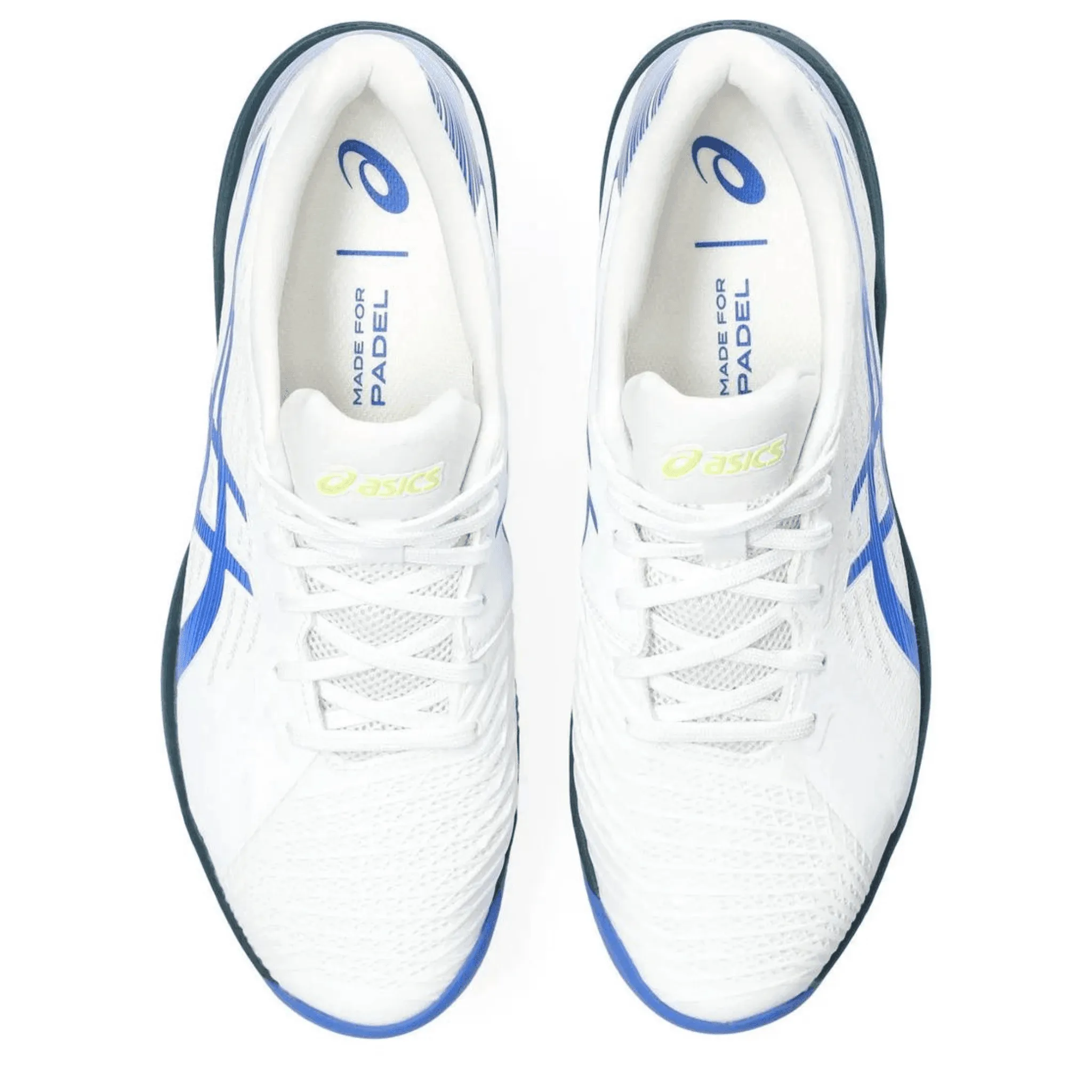 Asics SOLUTION SWIFT FF PADEL Shoes WHITE-ILLUSION BLUE
