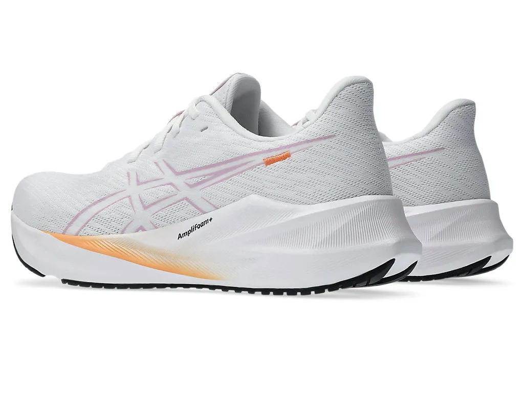 ASICS WOMEN'S VERABLAST 4 WHITE/UBE RUNNING SHOES
