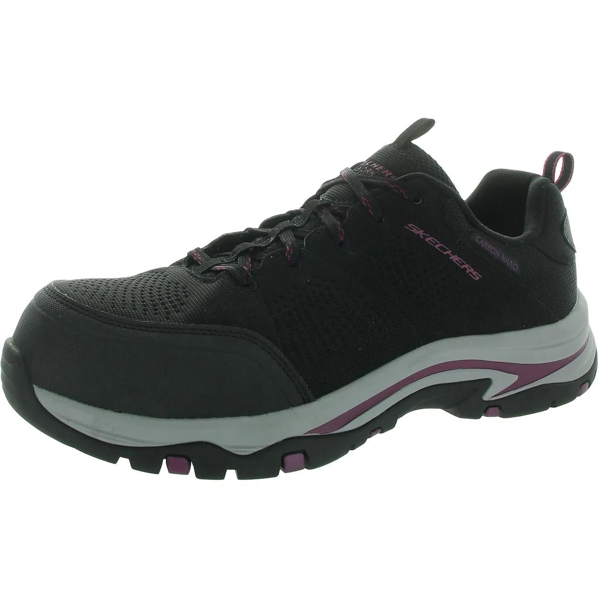 Astallet Womens Composite Toe Lace-Up Work & Safety Shoes
