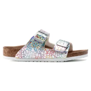Birkenstock Arizona BS Flashy Hologram Silver  1022173 Pre-School