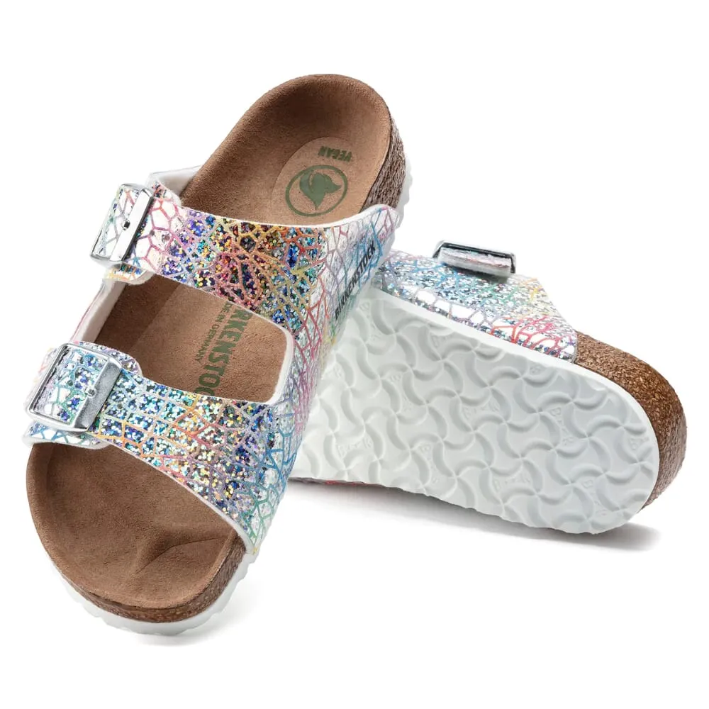 Birkenstock Arizona BS Flashy Hologram Silver  1022173 Pre-School