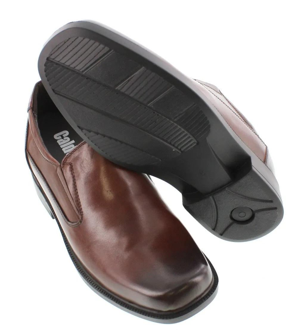 CALDEN - K31713 - 3.3 Inches Taller (Dark Brown)