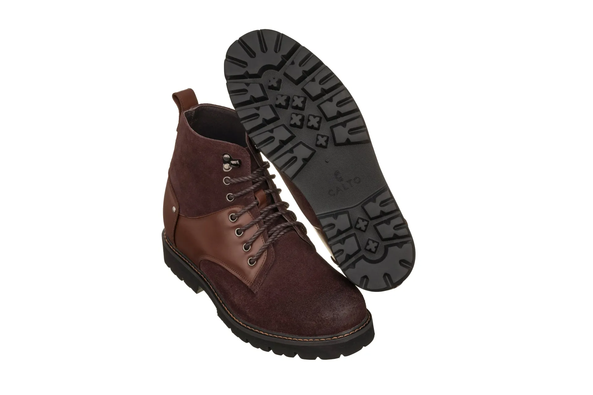 CALTO - K8703 - 3.6 Inches Taller (Cordovan)