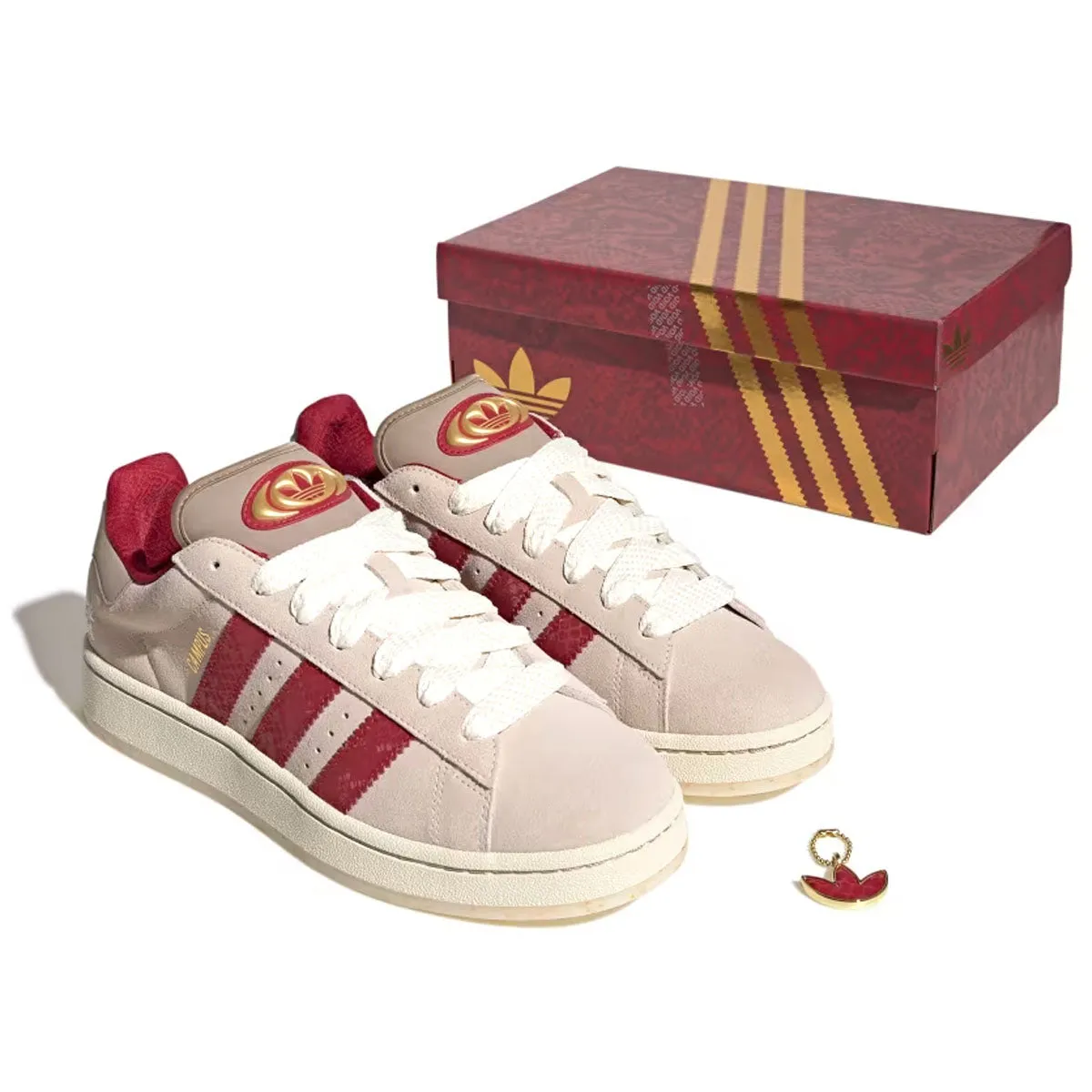 Campus CNY 'Active Maroon Cream White'