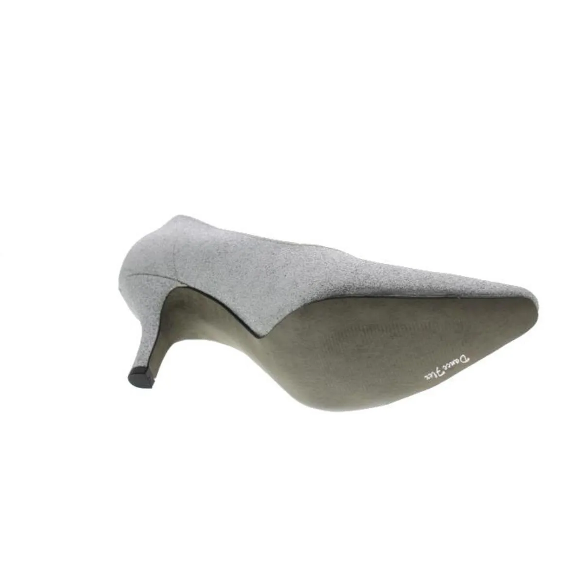 Chiffon Womens Glitter Pointed-Toe Pumps