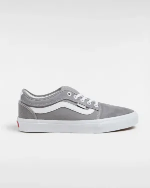 Chukka Low Sidestripe Shoes in Light Grey