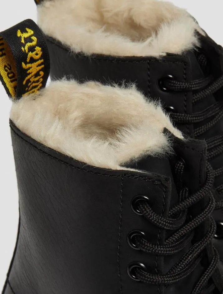 Dr. Martens 1460 Serena Faux Fur Lined Lace
