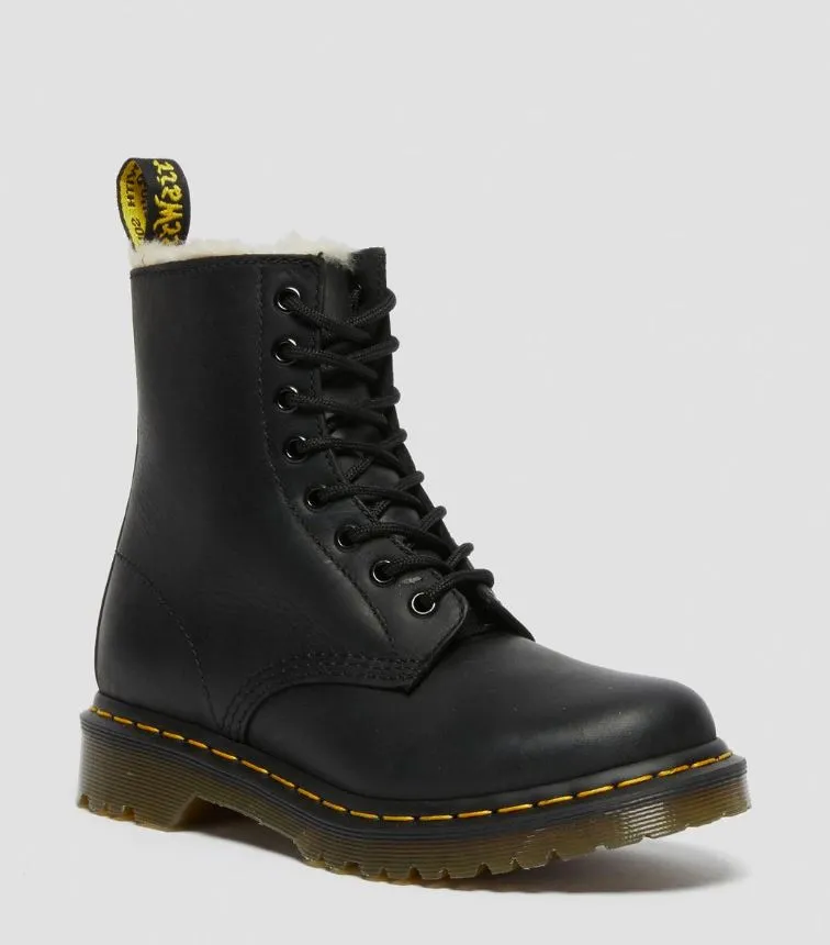 Dr. Martens 1460 Serena Faux Fur Lined Lace