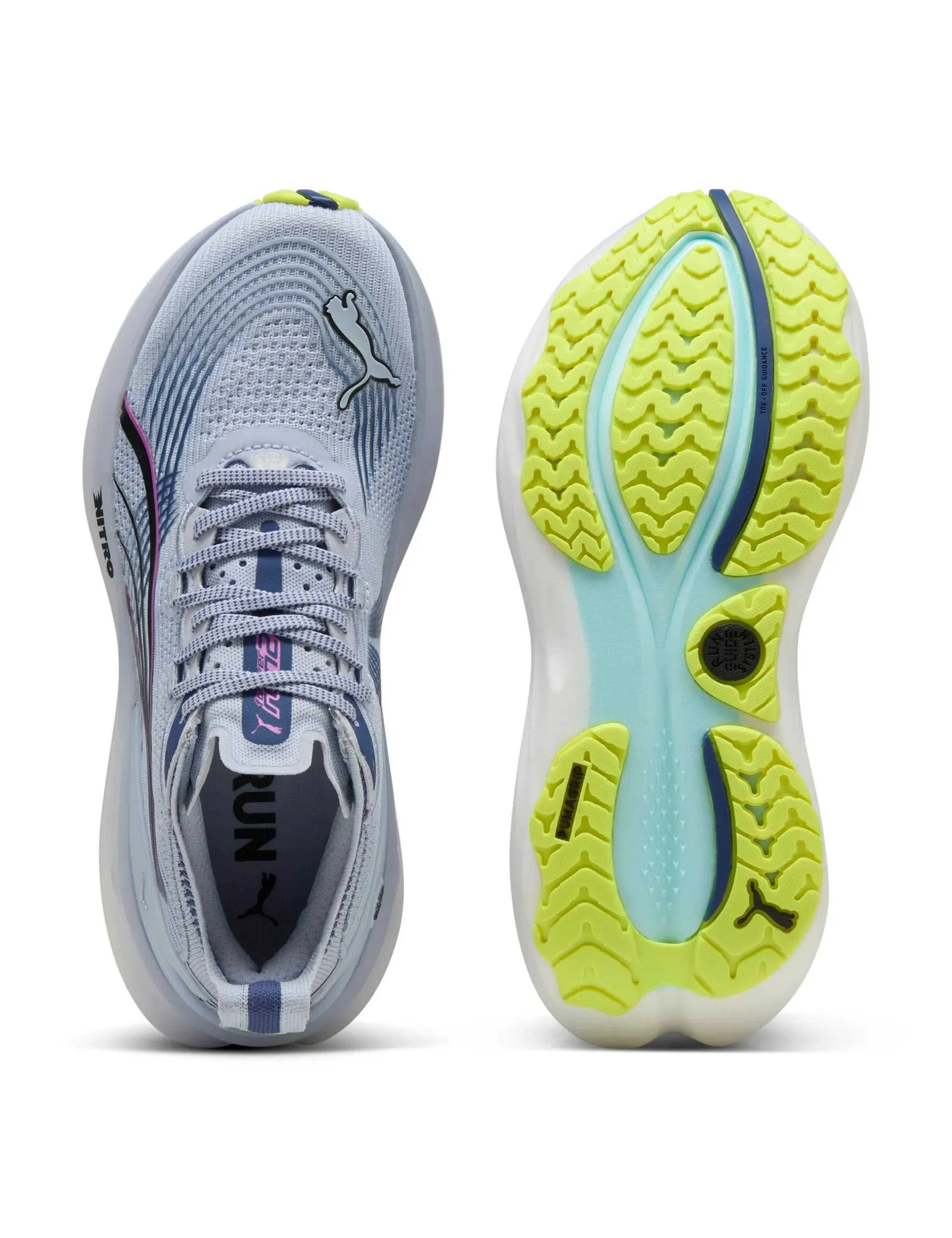 ForeverRun NITRO 2 Running Shoes - Cool Weather/Yellow Alert
