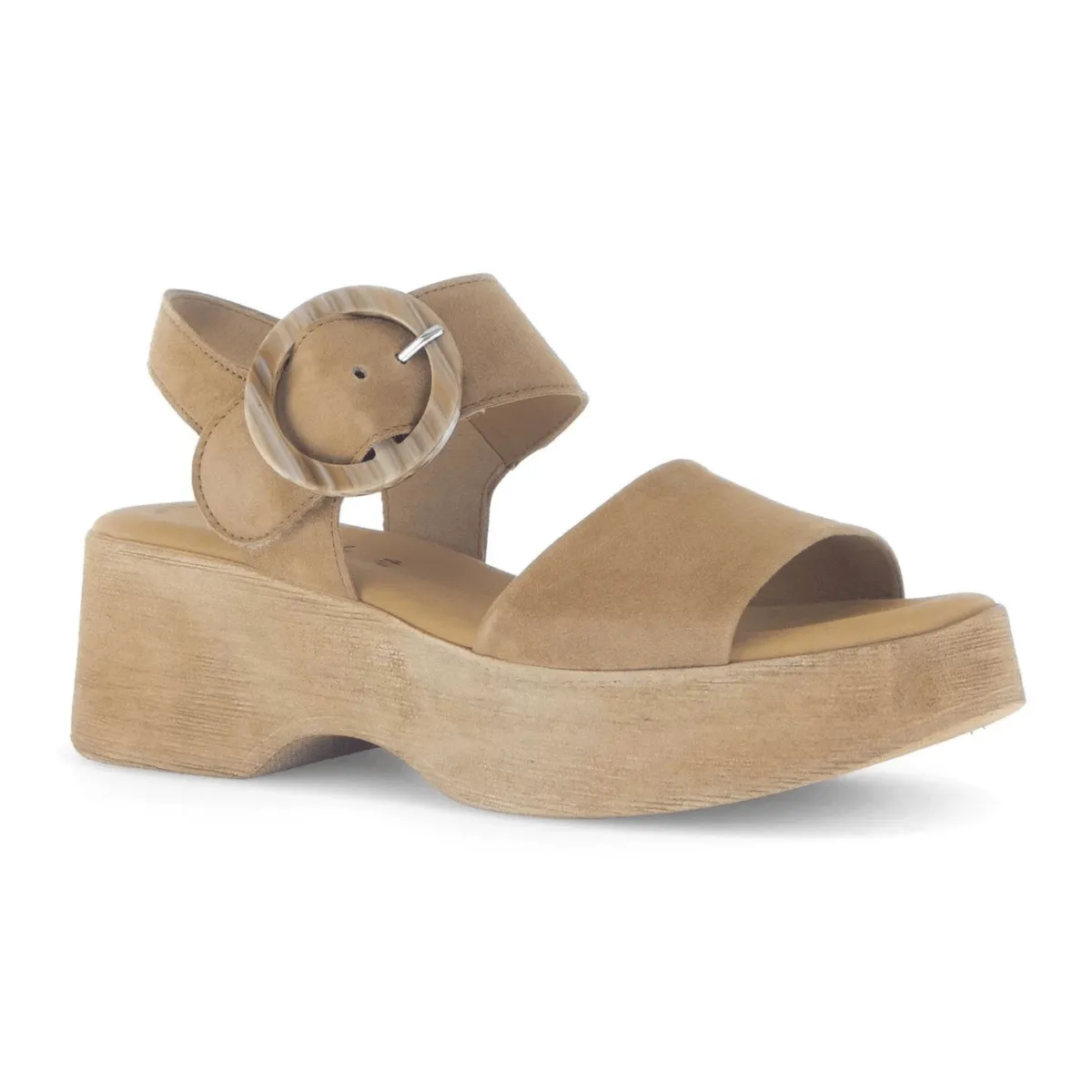 Gabor Women's 64.520.14 Walnut Suede Leather
