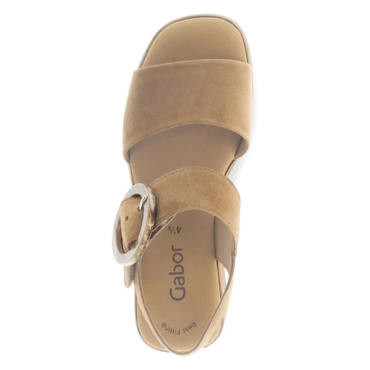 Gabor Women's 64.520.14 Walnut Suede Leather