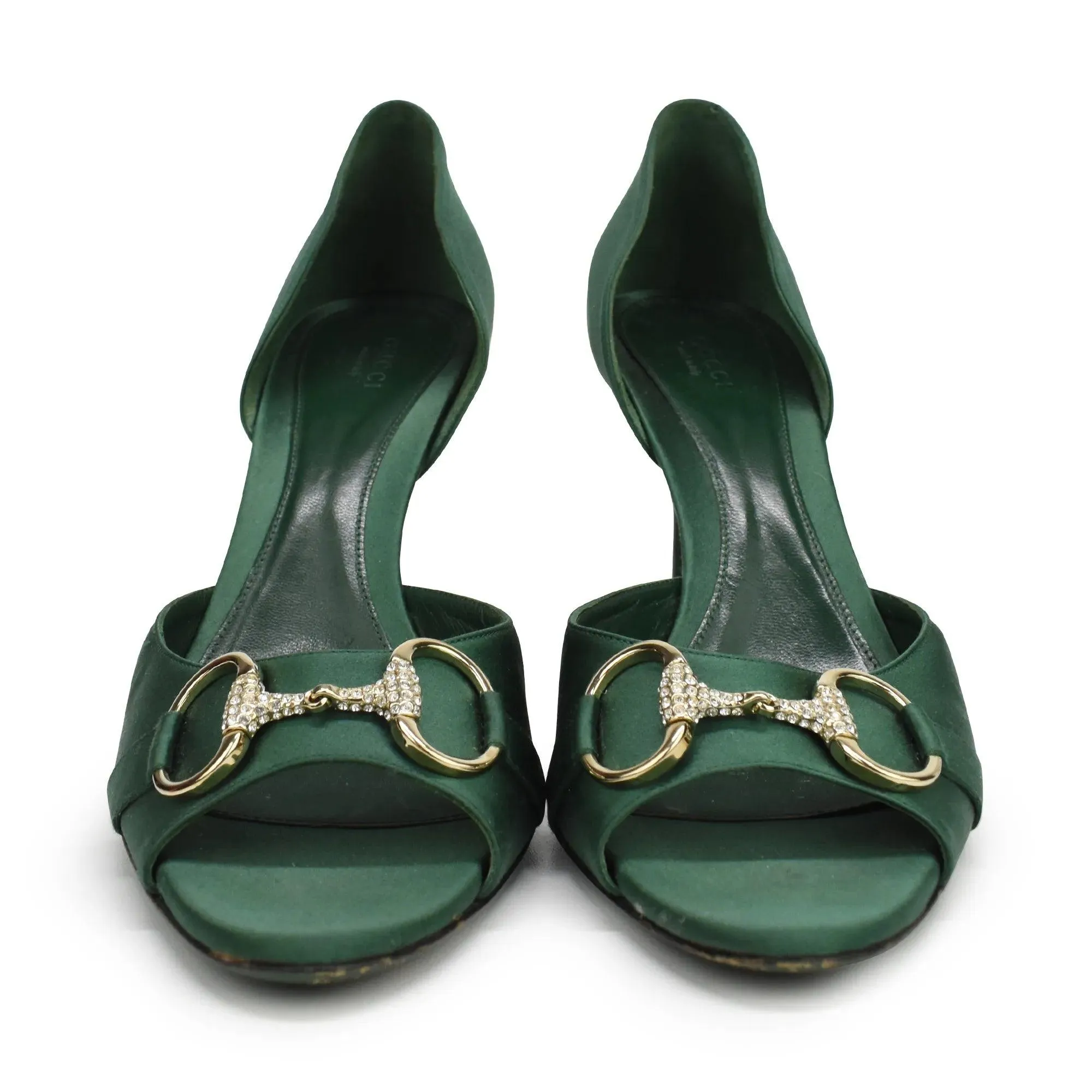 Gucci Peep-Toe Heels - Women's 9