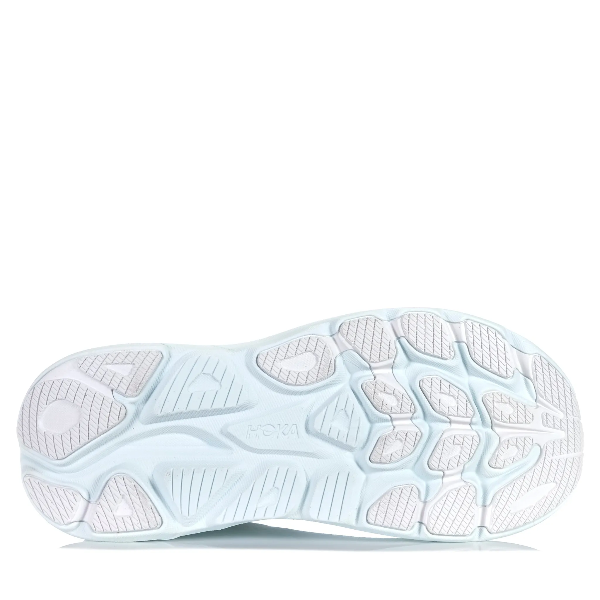 Hoka Clifton 10 (B) White/Cielo Blue