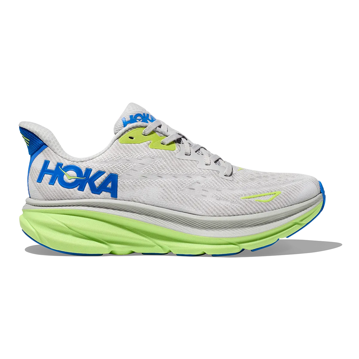 Hoka Clifton 9 - Stardust - Electric Cobalt