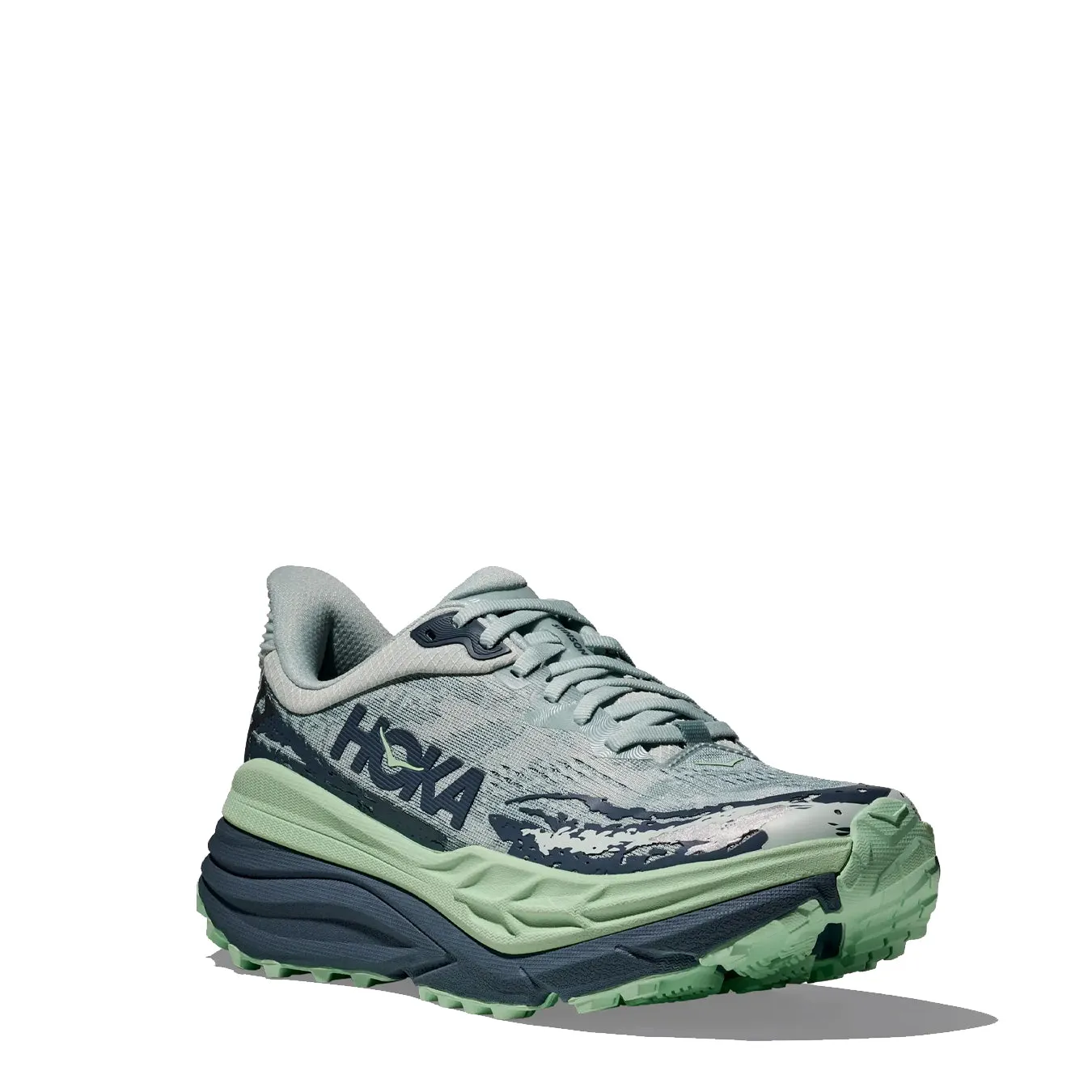 Hoka Womens Stinson 7 Trainer Droplet / Thunder Cloud