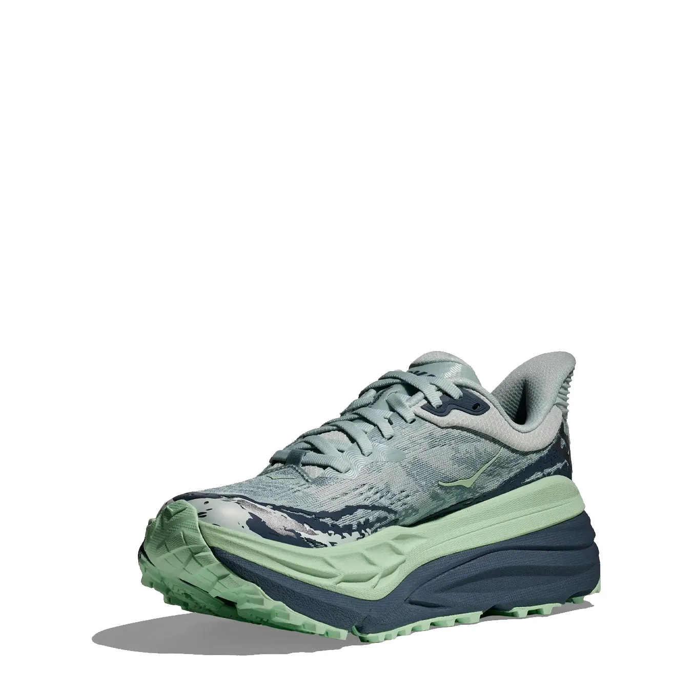 Hoka Womens Stinson 7 Trainer Droplet / Thunder Cloud