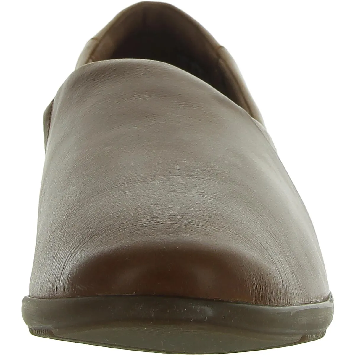 JENETTE GRACE Womens Leather Pointed toe Flat Shoes