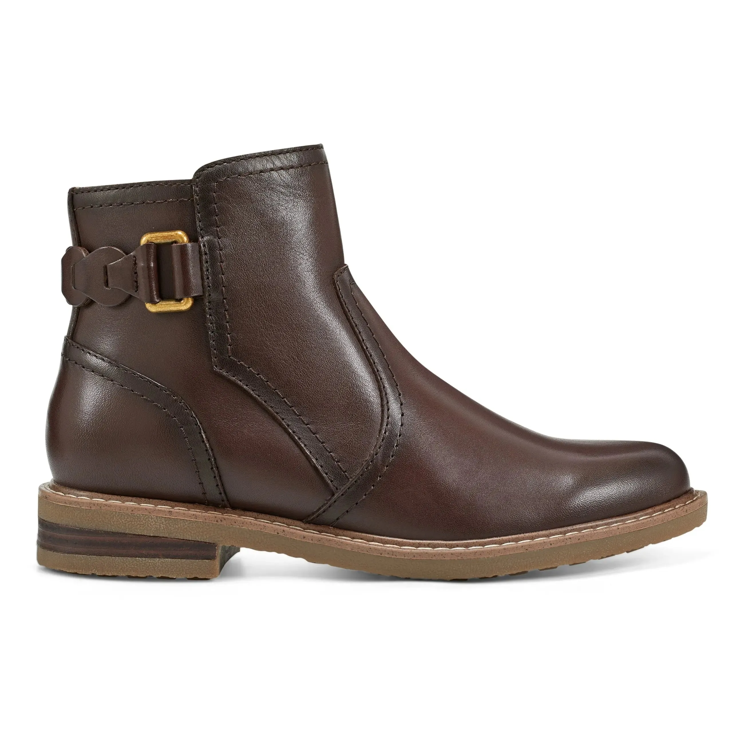 Jenna Round Toe Casual Booties