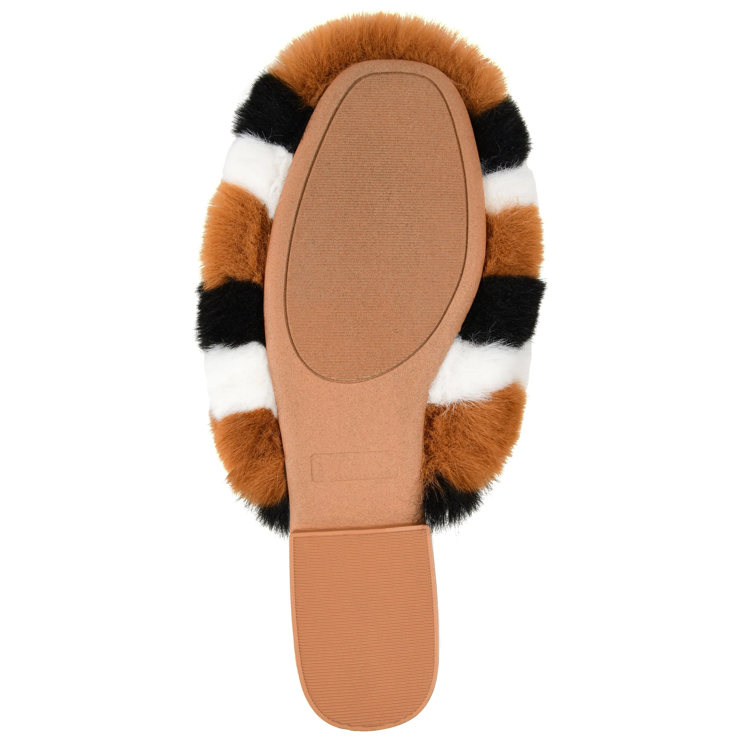 Journee Collection Women's Faux Fur Evelin Mule