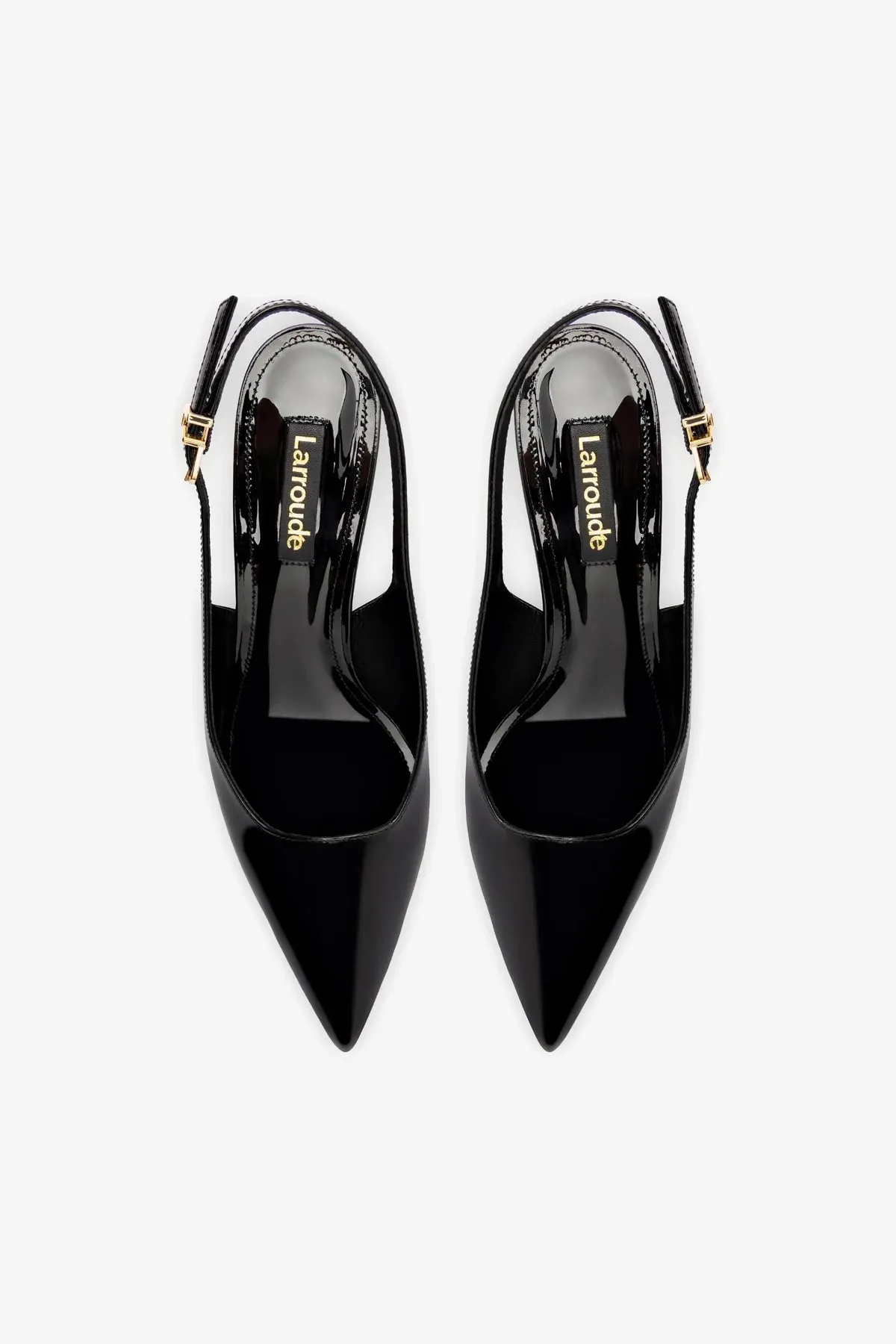 Loulou Pump In Black Patent Leather