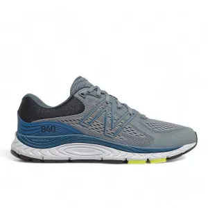 Men's 840 V5 Running Shoes In Grey/blue