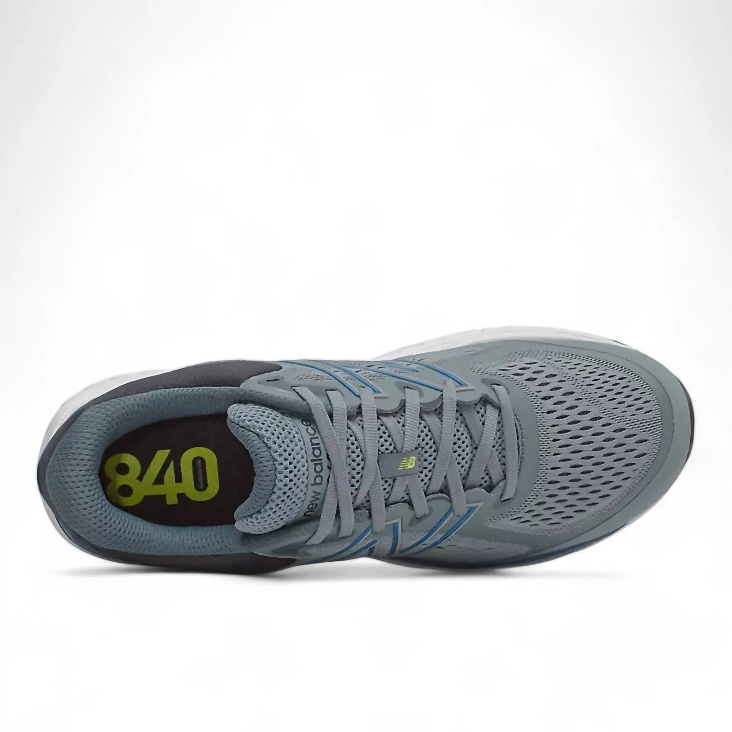 Men's 840 V5 Running Shoes In Grey/blue