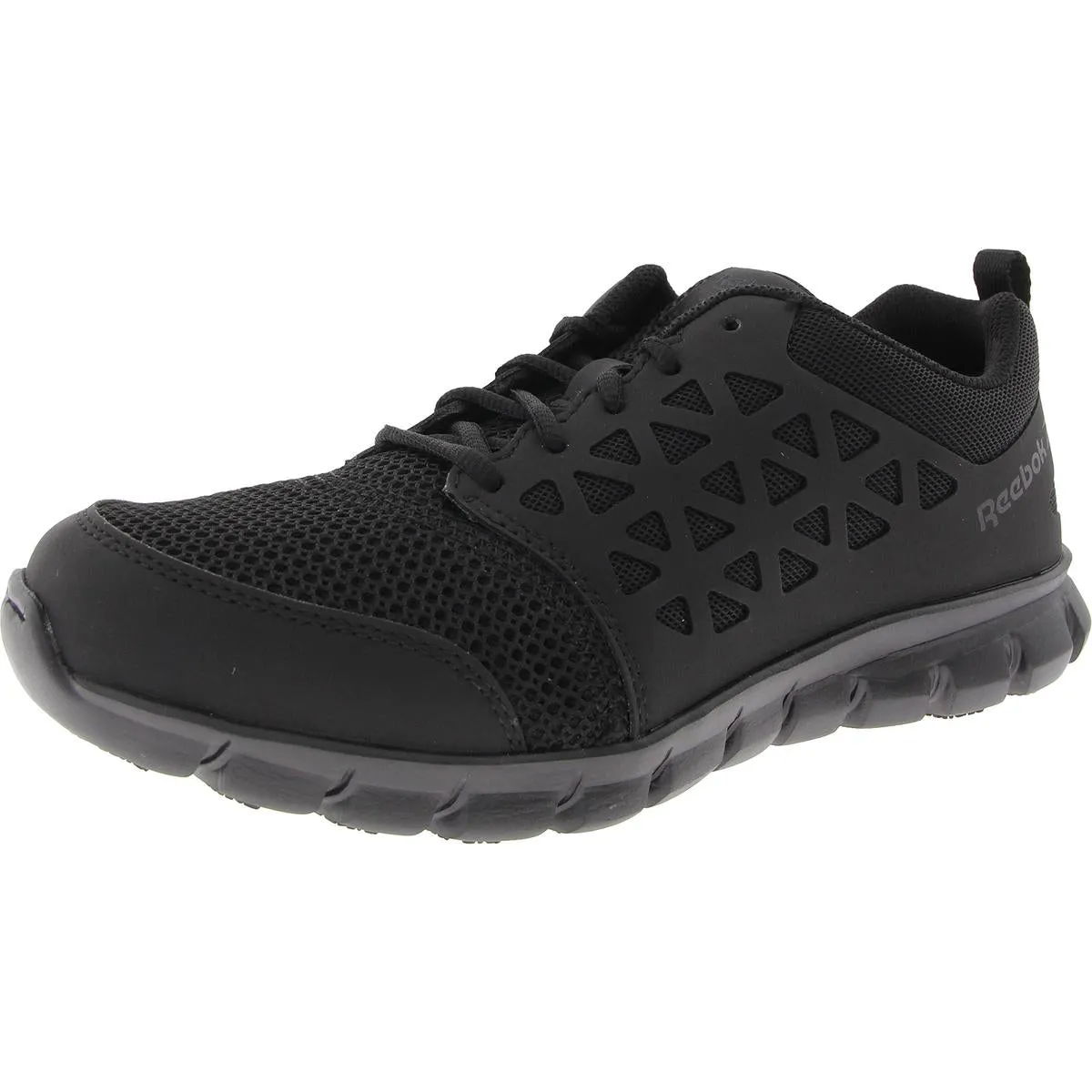 Mens Cushioned Footbed Work & Safety Shoes