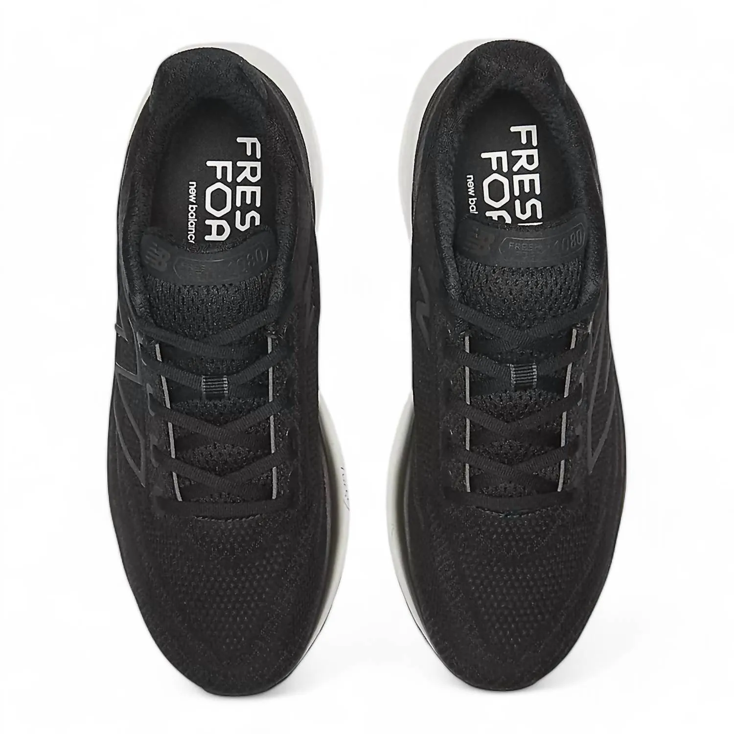 Men's Fresh Foam X 1080 V13 Running Shoes In Black/white
